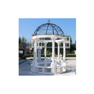 imagem do produto Gazebo de Mármore Branco 270cm - VRMP278 Jardins de Luxo