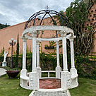 imagem do produto Gazebo de Mármore Branco 270cm - VRMP278 Jardins de Luxo