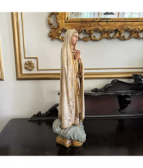 imagem de Imagem de Nossa Senhora de Fátima 60cm IR072 Para Ambientes Religiosos