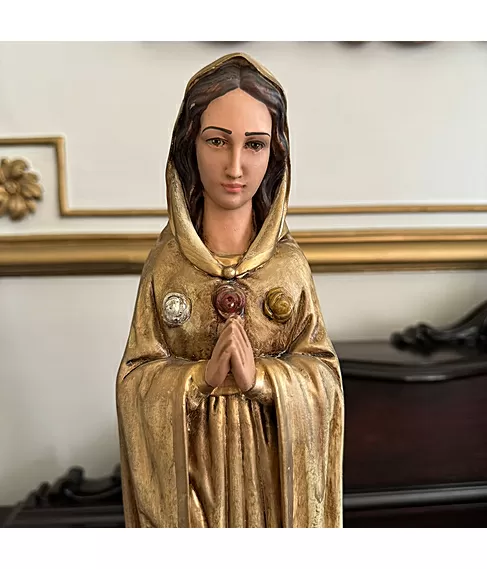 imagem de Imagem de Nossa Senhora Rosa M�stica 48cm - IR313B