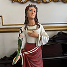 imagem do produto Imagem de Santa Cecília 52cm IR293 Para Decoração Religiosa