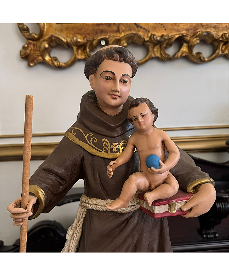 imagem do produto Imagem de Santo Antônio 52cm IR325 Para Ambientes Religiosos