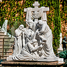 imagem do produto Imagem Descida da Cruz em Mármore 160cm - IMP298 Arte Sacra
