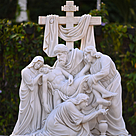 imagem do produto Imagem Descida da Cruz em Mármore 160cm - IMP298 Arte Sacra