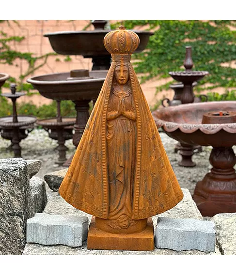 imagem de Imagem Nossa Senhora Aparecida 85cm IF344 Para Ambientes de Fé