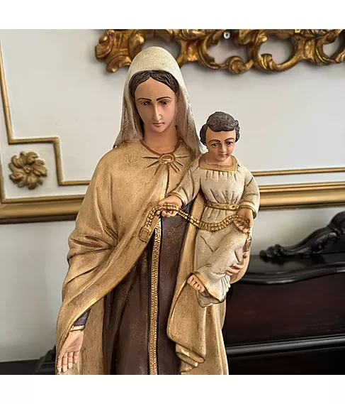 imagem de Imagem Nossa Senhora do Carmo 63cm IR145 Para Ambientes de Oração