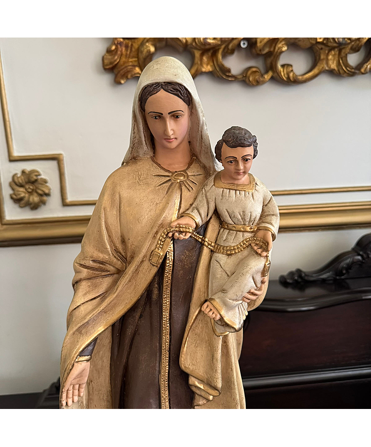 imagem do produto Imagem Nossa Senhora do Carmo 63cm IR145 Para Ambientes de Oração
