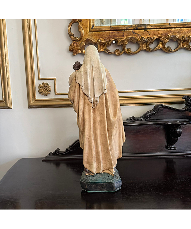 imagem do produto Imagem Nossa Senhora do Carmo 63cm IR145 Para Ambientes de Oração
