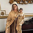 imagem do produto Imagem Nossa Senhora do Carmo 63cm IR145 Para Ambientes de Oração