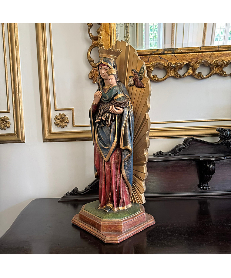 imagem do produto Imagem Nossa Senhora do Perpétuo Socorro 74cm IR282 Para Ambientes Religiosos