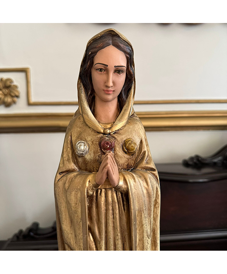 imagem do produto Imagem Nossa Senhora Rosa Mística 48cm IR313B Para Ambientes Espirituais