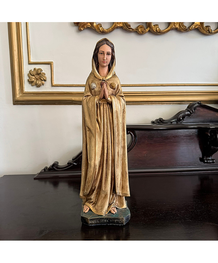 imagem do produto Imagem Nossa Senhora Rosa Mística 48cm IR313B Para Ambientes Espirituais