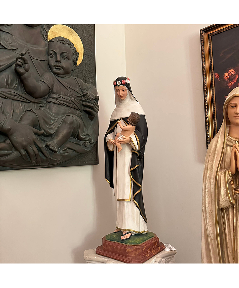 imagem do produto Imagem Santa Rosa de Lima 80cm IR306 Para Ambientes Religiosos