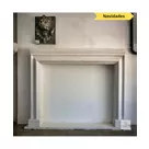 imagem do produto Lareira Pacentro em Mármore Branco 152cm VRMP358 Imponente para Projetos de Alto Padrão
