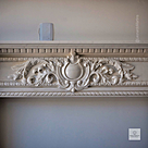 imagem do produto Lareira Ravena em M�rmore Branco 113cm - VRMP353