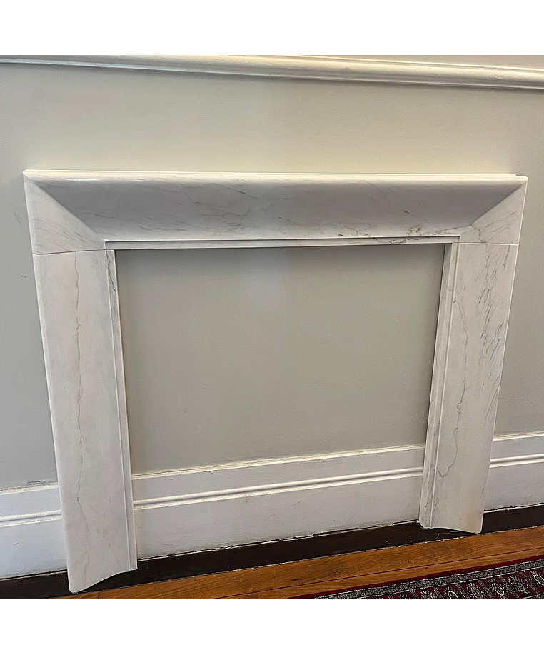 imagem do produto Lareira Scanno em Mármore Branco 120cm VRMP356