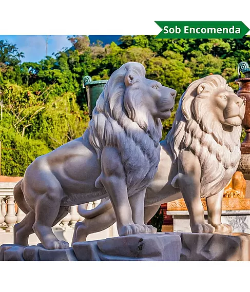 imagem de Le�o da Montanha Branco 140cm - EMP270