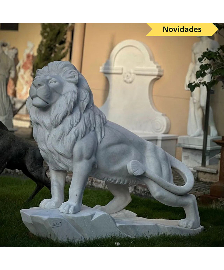 imagem do produto Le�o da Montanha Branco 140cm - EMP270E