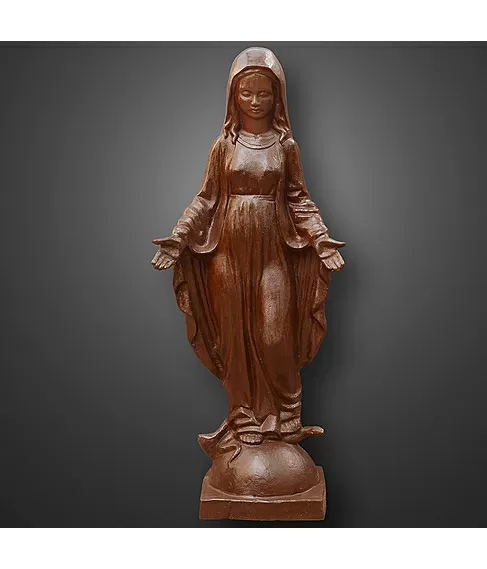 imagem de Nossa Senhora das Gra�as Ferro Fundido 70cm - IF207
