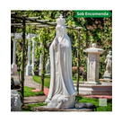 imagem do produto Nossa Senhora de F�tima M�rmore Branco 165cm - IMP345