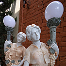 imagem do produto Par de Luminária Belga em Mármore 170cm - EMP384 Design Sofisticado