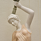 imagem do produto Par Luminárias em Mármore Rosa 230cm - EMP485 Elegância e Impacto Visual