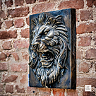 imagem do produto Placa Cara de Leão em Bronze 50cm VRBZ329 Elegância e Presença