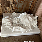 imagem do produto Placa Cara de Leão em Mármore 36cm VRMP325 Detalhe Clássico