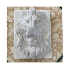 imagem do produto Placa de Mármore Cara de Leão 50cm VRMP328 Elegância Clássica