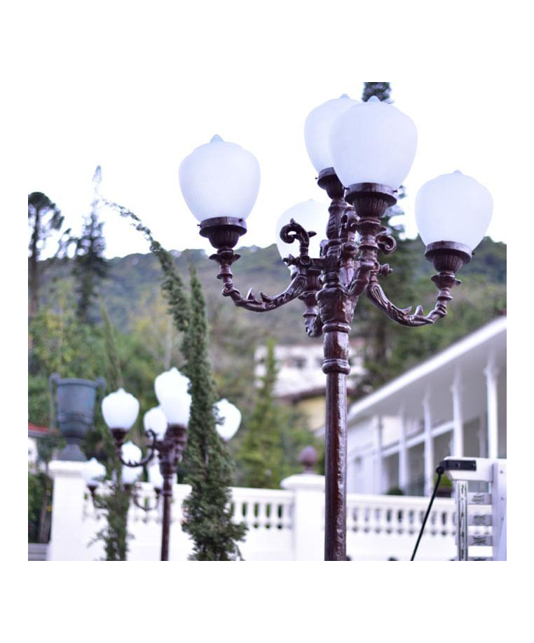 imagem do produto Poste Floren�a com 5 bra�os 330cm - VRF283