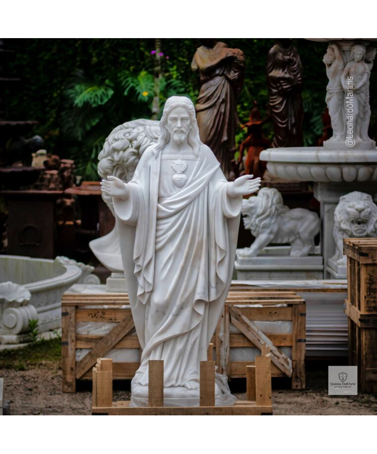 imagem do produto Sagrado Cora��o de Jesus Bra�os Abertos 160cm - IMP356