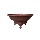 imagem do produto Tacho Pequeno em Ferro Fundido 30cm VRF154 Rusticidade e Autenticidade Decorativa
