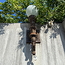 imagem do produto Tocheiro Médio 78cm VRF023 Decorativo para Jardim e Áreas Externas Sofisticadas 