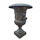 imagem do produto Vaso Decorativo Cálice 76cm - VF078 Elegância e Sofisticação para Seu Ambiente